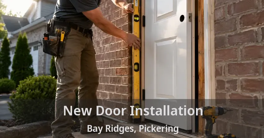 New Door Installation Bay Ridges, Pickering - ON