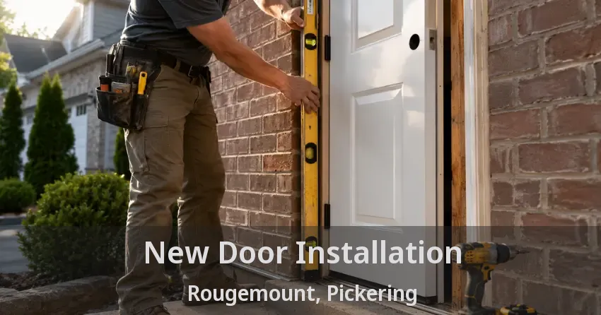 New Door Installation Rougemount, Pickering - ON