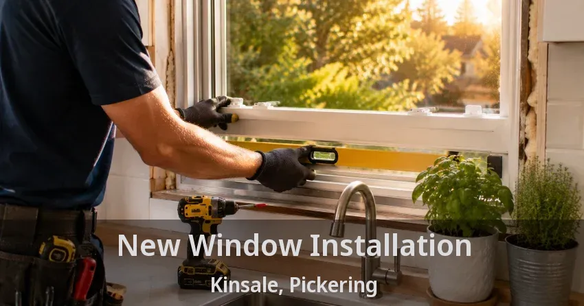 New Window Installation Kinsale, Pickering - ON