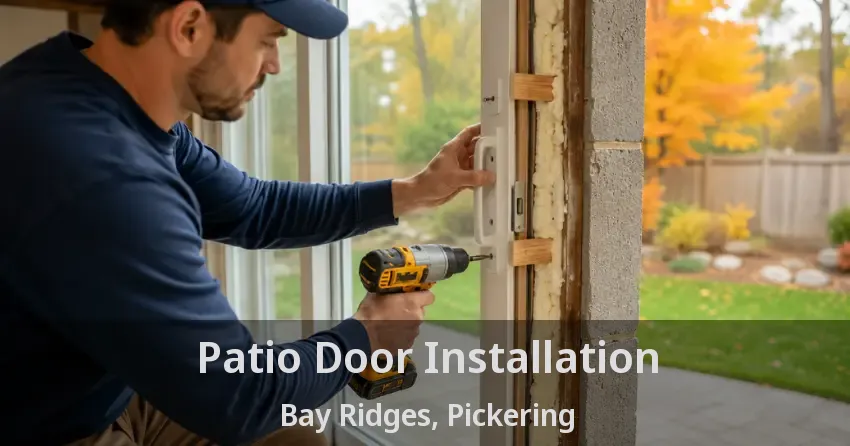 Patio Door Installation Bay Ridges, Pickering - ON