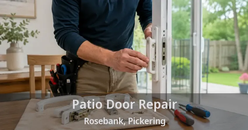 Patio Door Repair Rosebank, Pickering - ON