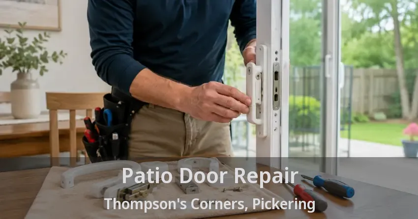 Patio Door Repair Thompson's Corners, Pickering - ON