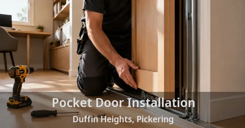 Pocket Door Installation Duffin Heights, Pickering - ON