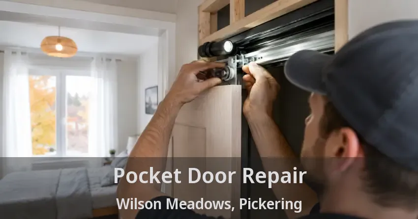 Pocket Door Repair Wilson Meadows, Pickering - ON