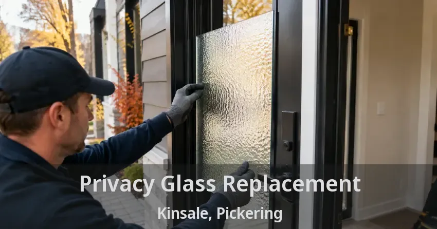 Privacy Glass Replacement Kinsale, Pickering - ON