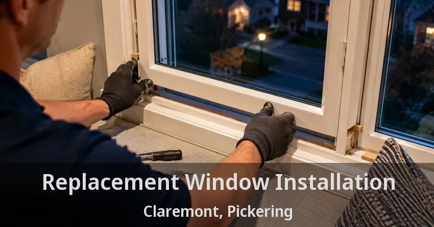 Replacement Window Installation Claremont, Pickering - ON