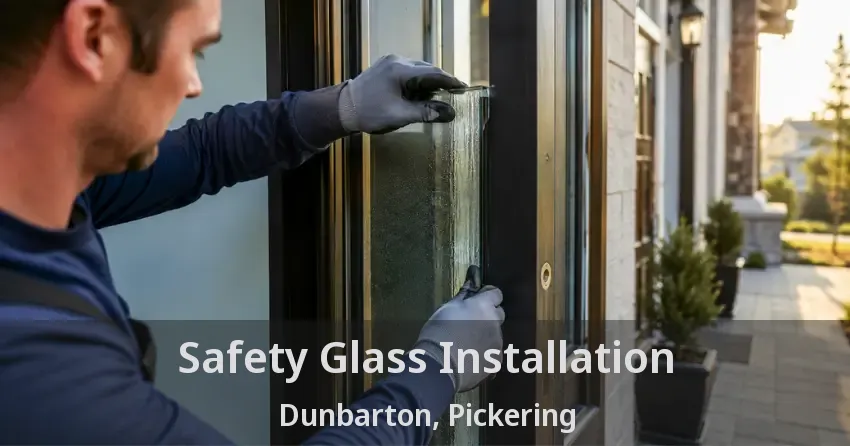 Safety Glass Installation Dunbarton, Pickering - ON
