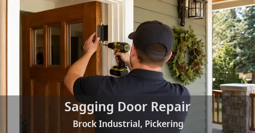 Sagging Door Repair Brock Industrial, Pickering - ON