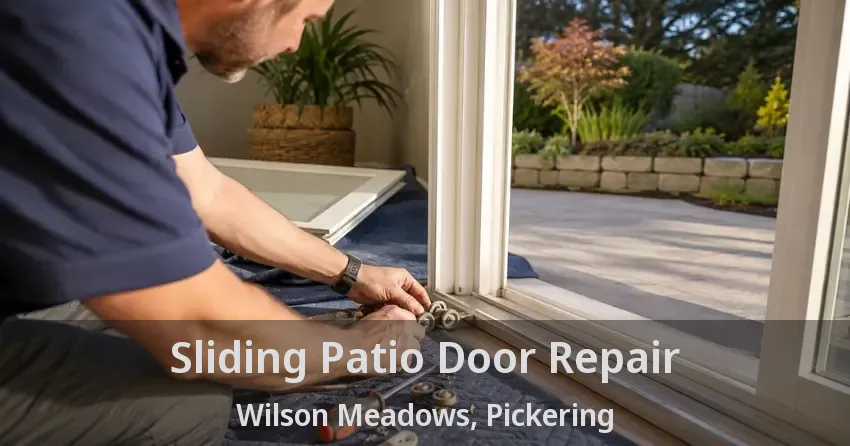 Sliding Patio Door Repair Wilson Meadows, Pickering - ON