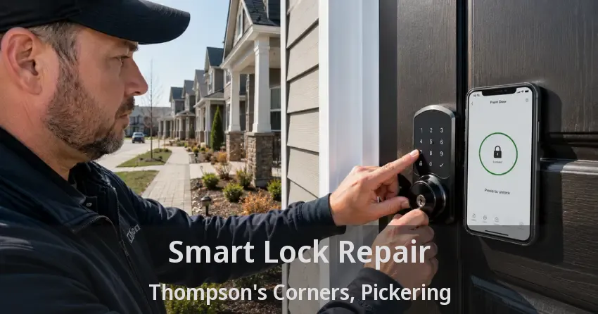 Smart Lock Repair Thompson's Corners, Pickering - ON