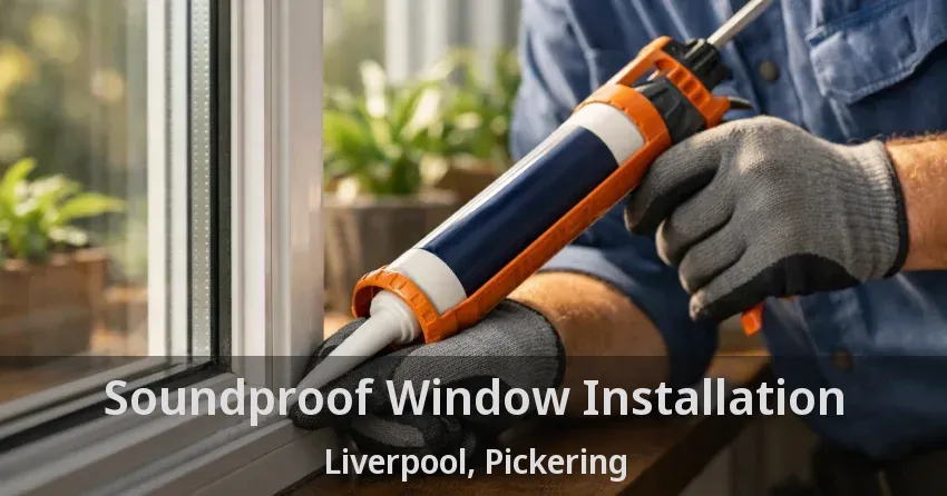 Soundproof Window Installation Liverpool, Pickering - ON