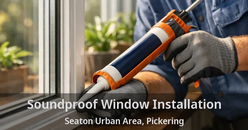 Soundproof Window Installation Seaton Urban Area, Pickering - ON