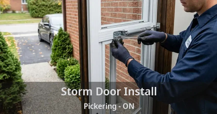 Storm Door Install Pickering - ON