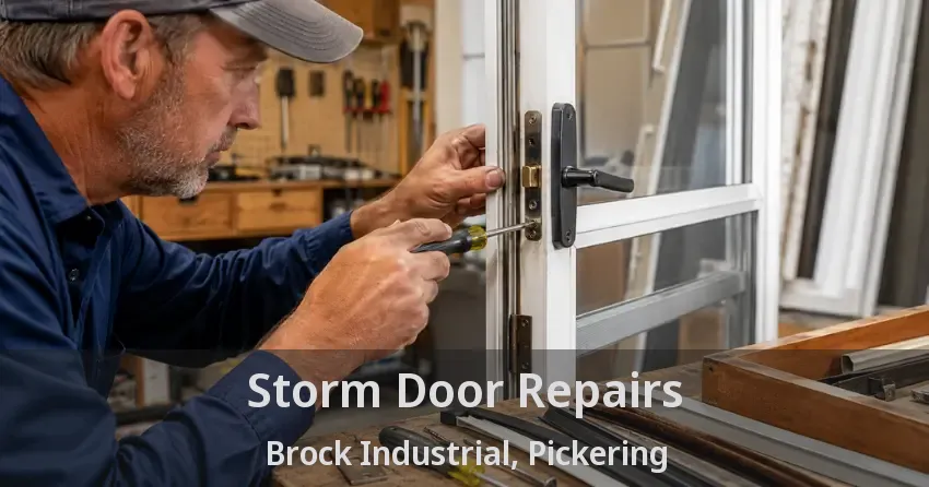 Storm Door Repairs Brock Industrial, Pickering - ON