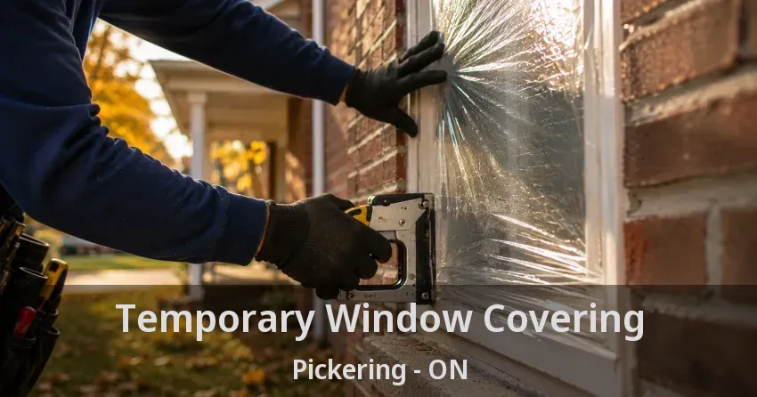 Temporary Window Covering Pickering - ON