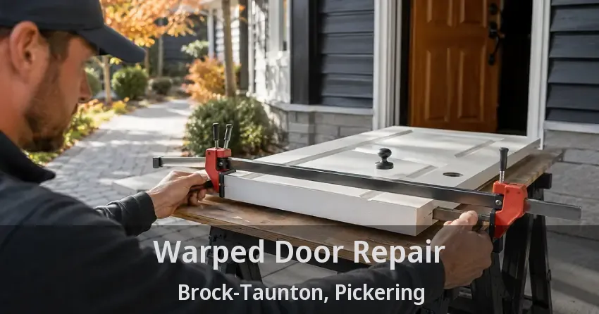 Warped Door Repair Brock-Taunton, Pickering - ON
