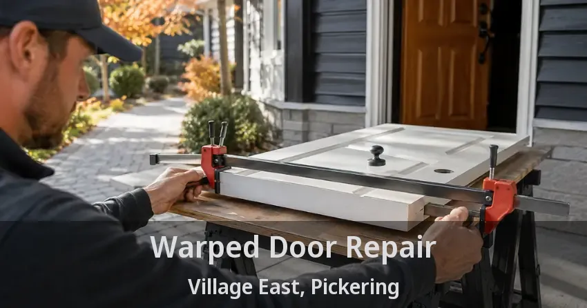Warped Door Repair Village East, Pickering - ON