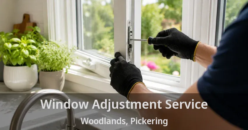 Window Adjustment Service Woodlands, Pickering - ON