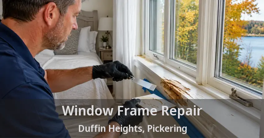 Window Frame Repair Duffin Heights, Pickering - ON