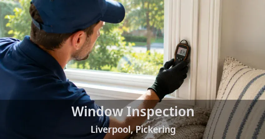 Window Inspection Liverpool, Pickering - ON