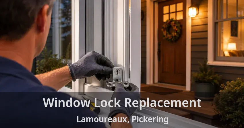 Window Lock Replacement Lamoureaux, Pickering - ON