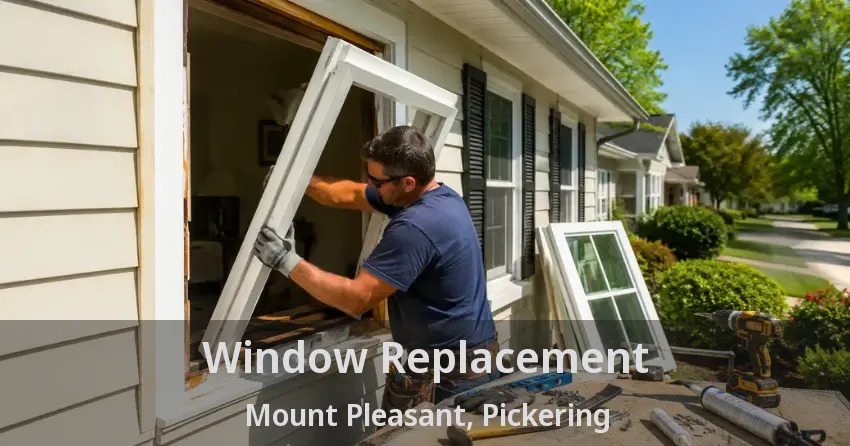 Window Replacement Mount Pleasant, Pickering - ON