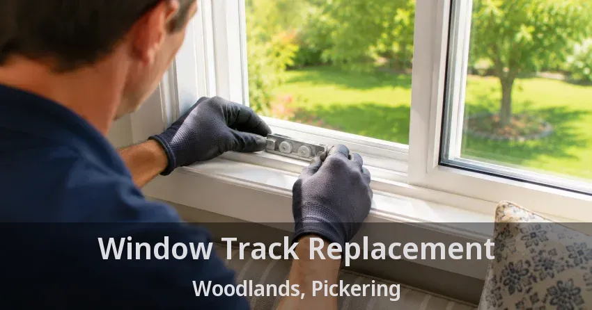 Window Track Replacement Woodlands, Pickering - ON