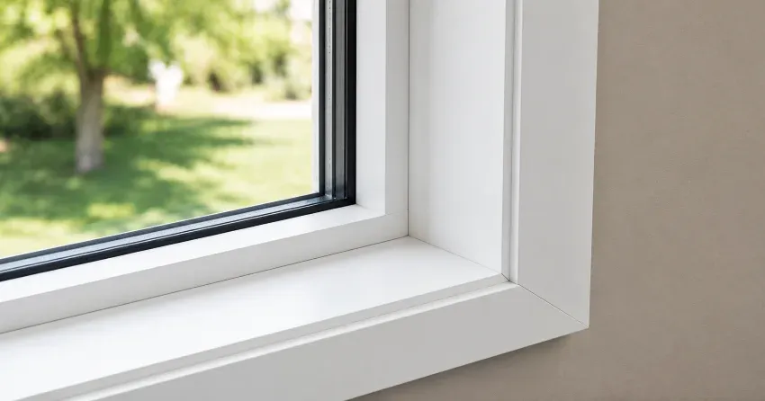 large picture window installed in a living room in Pickering