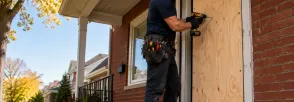 Temporary Door Securing Rougemount, Pickering